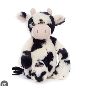 Jellycat Black and White Cow Plush